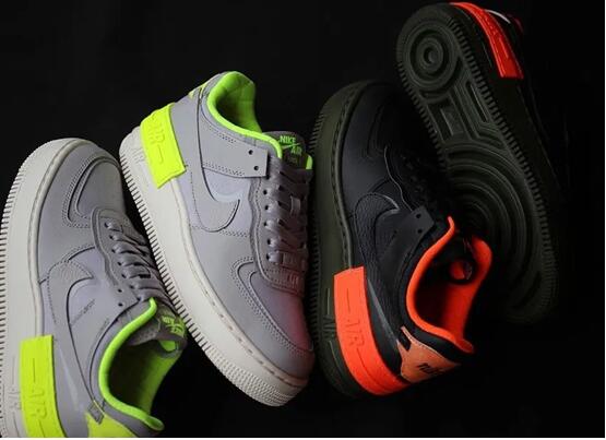 Nike Air Force 1 Shadow女士黑粉拼色运动鞋,折后价$90 - 拔草哦