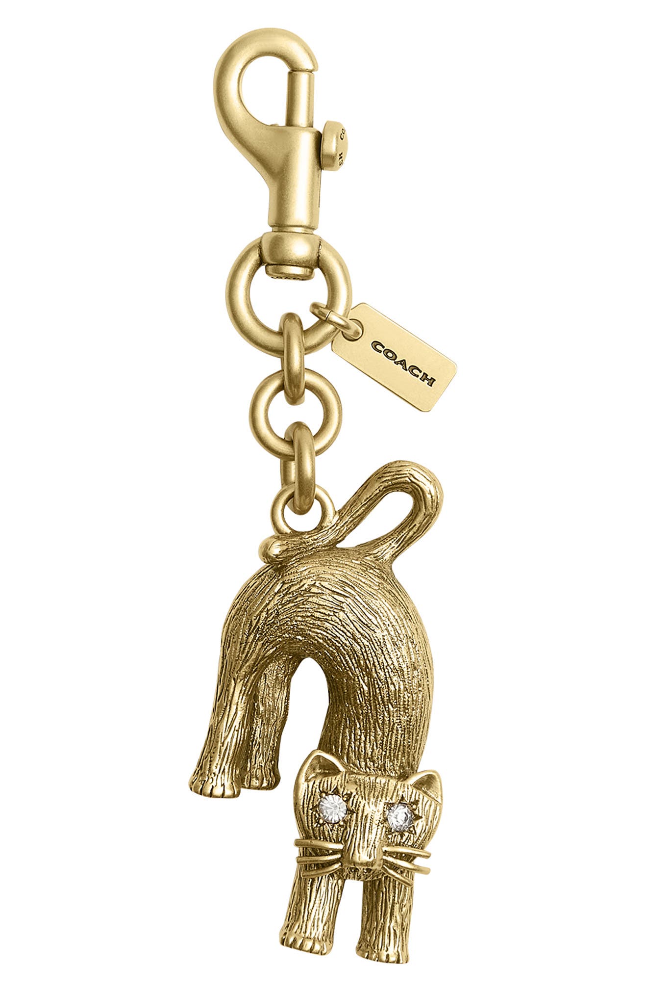 COACH Cat Bag Charm