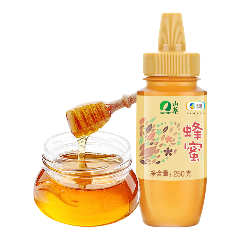 盒马中粮山萃浓醇可口蜂蜜250g