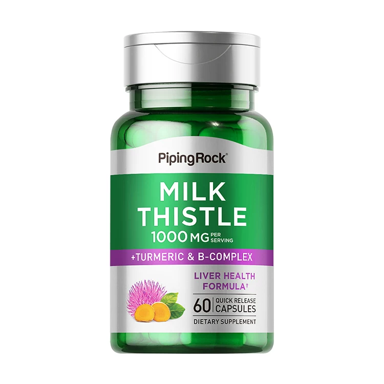 朴诺进口奶蓟草肝脏片保护熬夜应酬肝健康