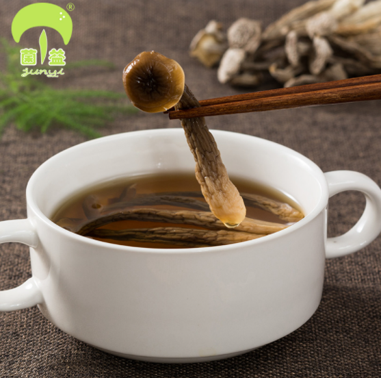 9.9元包邮！菌益 鹿茸菇干货袋装 50g
