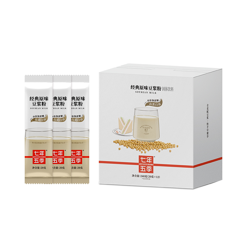 七年五季轻食豆浆粉12小袋