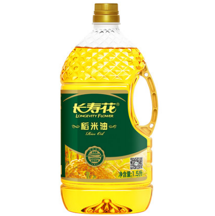 【20点】21元包邮！高谷维 长寿花稻米油1.5L*1瓶