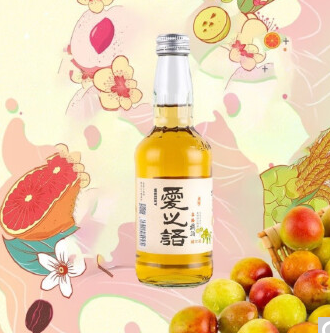 【清仓】11.9元包邮！威士忌青梅酒15度330ml