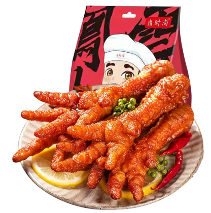 18.9元！卤时尚 虎皮凤爪210g*2