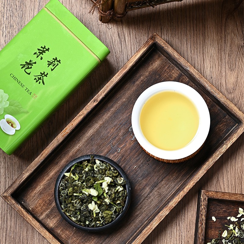 水与之茶叶 茉莉花茶 250g（单罐装）