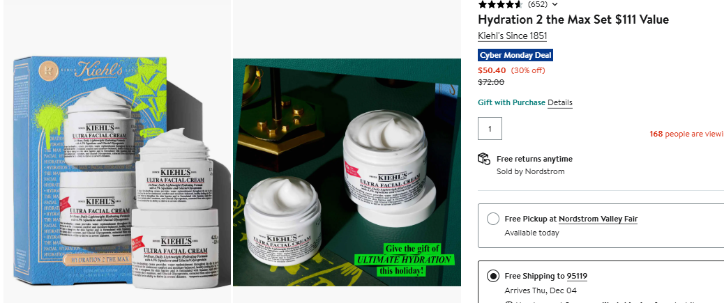 Kiehl's Ultra Facial Cream Big Jar Duo