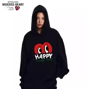 MUXXISS HEART/麦克斯桃心官网联名重磅情侣潮牌男女卫衣