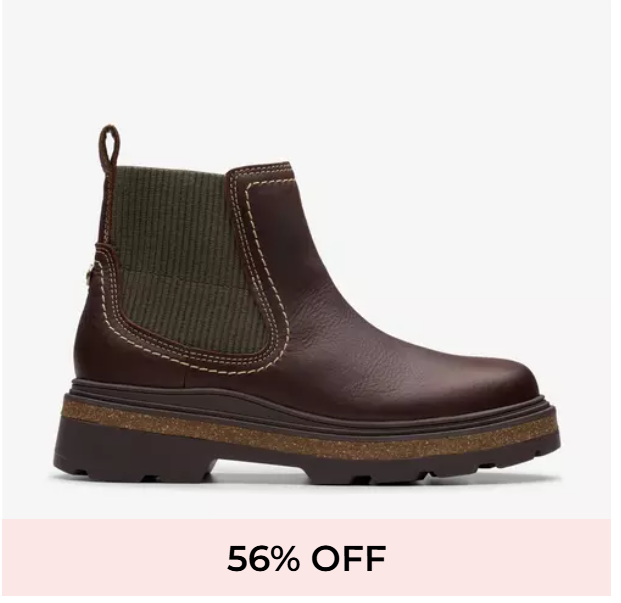 Clarks 低至3折+满享7.5折