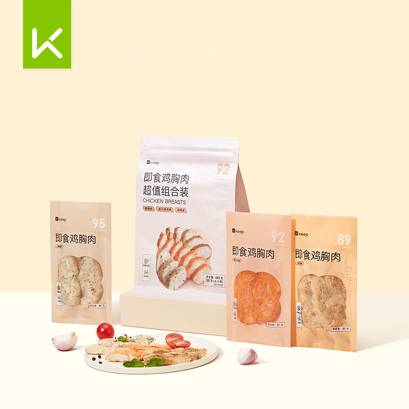 【keep】低脂即食鸡胸肉80g*6包
