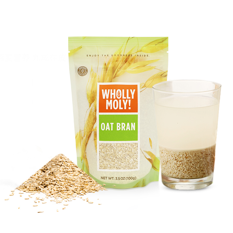 好哩进口燕麦麸皮100g*3袋