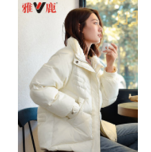 159元包邮！雅鹿羽绒服女短款
