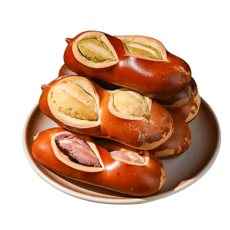 八千步夹心碱水棒50g/包无蔗糖即食代餐零食