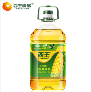 73.76元包邮！西王玉米胚芽油5.436L+天喔盐津桃肉110g