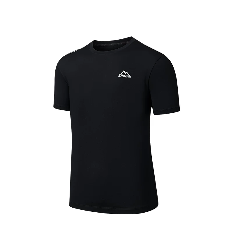 鸿星尔克短袖男款夏季新款男士冰丝速干衣运动t恤男生羽毛球上衣