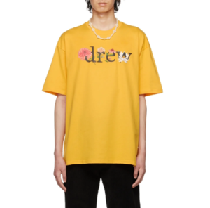 SSENSE独售 黄色 Floral Drew T 恤 
