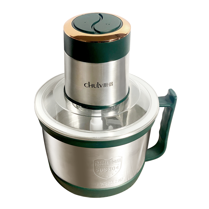 厨侣家用不锈钢电动绞肉机