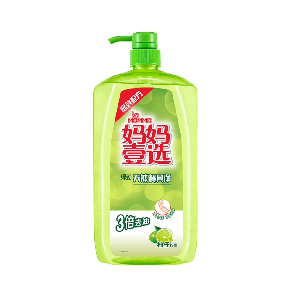 妈妈壹选绿劲柚子柠檬洗洁精