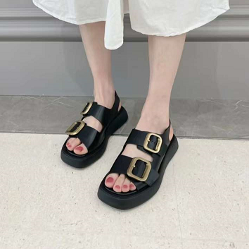 38.5码补!TOD'S 托德斯爆款皮革凉鞋,63折€538.2 - 拔草哦