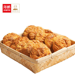 19.9元包邮！海鹏 软面饼10枚装丰镇月饼1200g