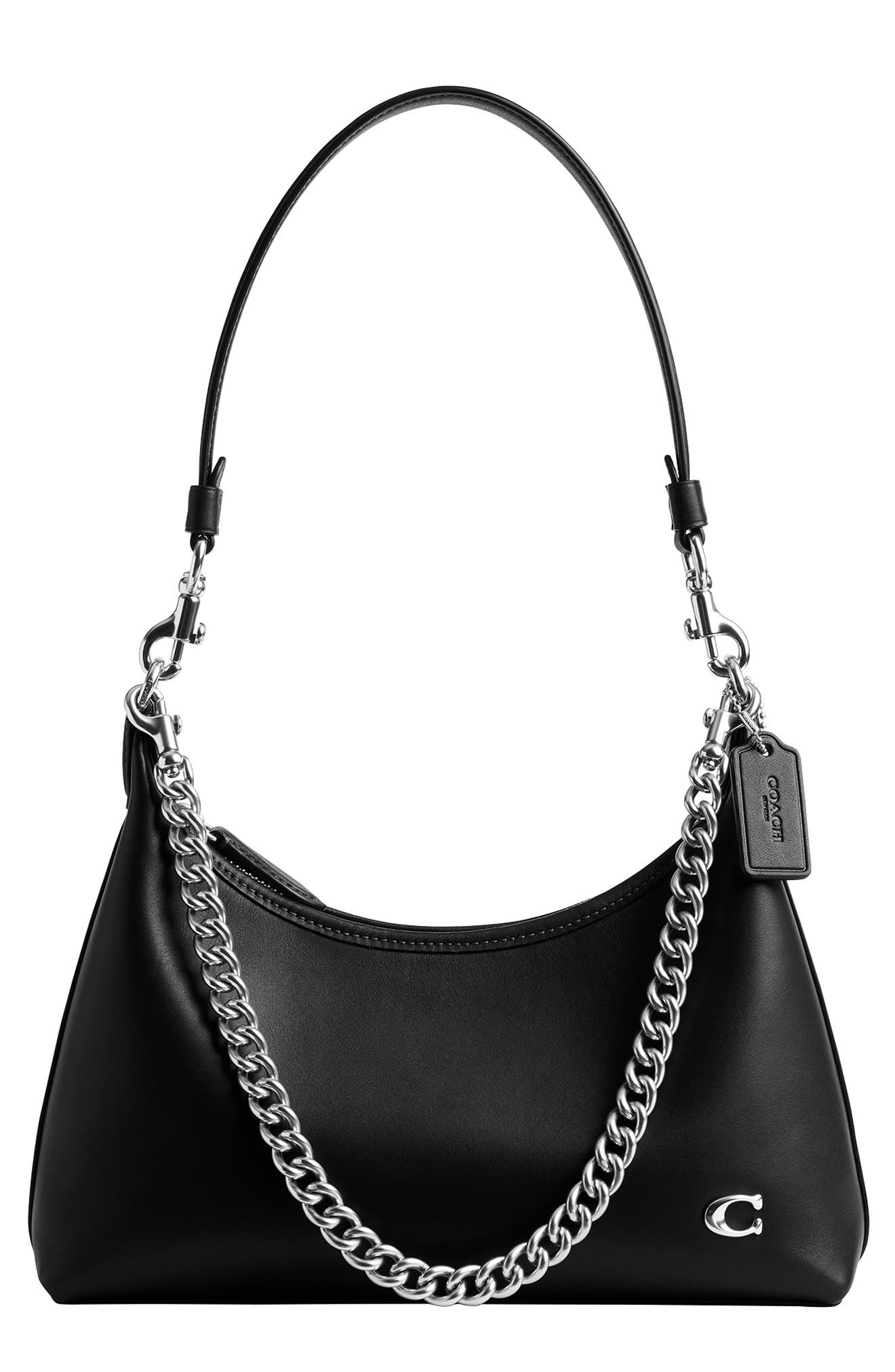 COACH Juliet 25 Glovetanned 蔻驰单肩包 Black