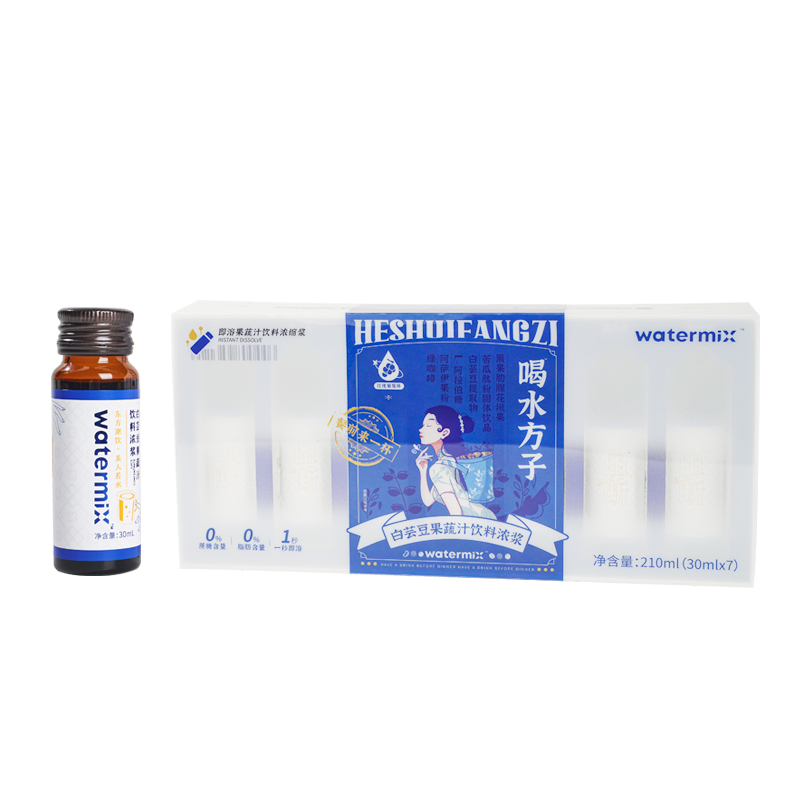 白芸豆膳食纤维饮品果蔬汁0脂饮料冲剂