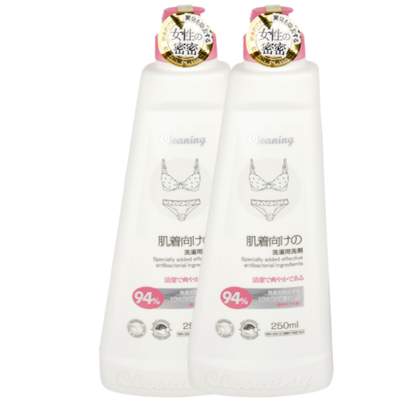 24.9元包邮！日本小林 衣飞扬 内衣专用抑菌洗衣液250ml*2瓶