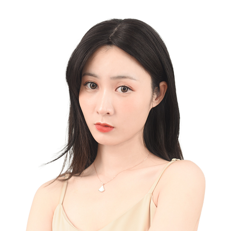 假发真发全真人发头顶补发女假发片