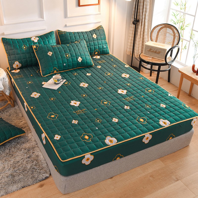 梦嘉欢  2021秋冬加厚磨毛夹棉床笠床罩床单