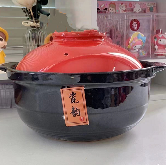 12.9元包邮！韩式砂锅1.8L（HP商家返1元）
