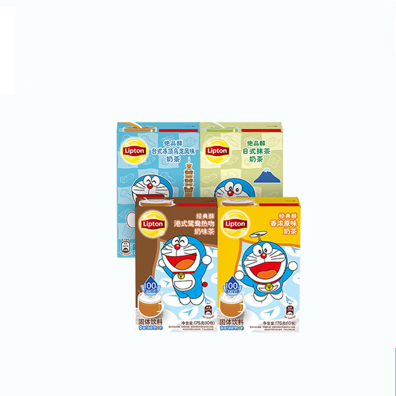 【混合口味】立顿哆啦A梦联名奶茶4盒X10条