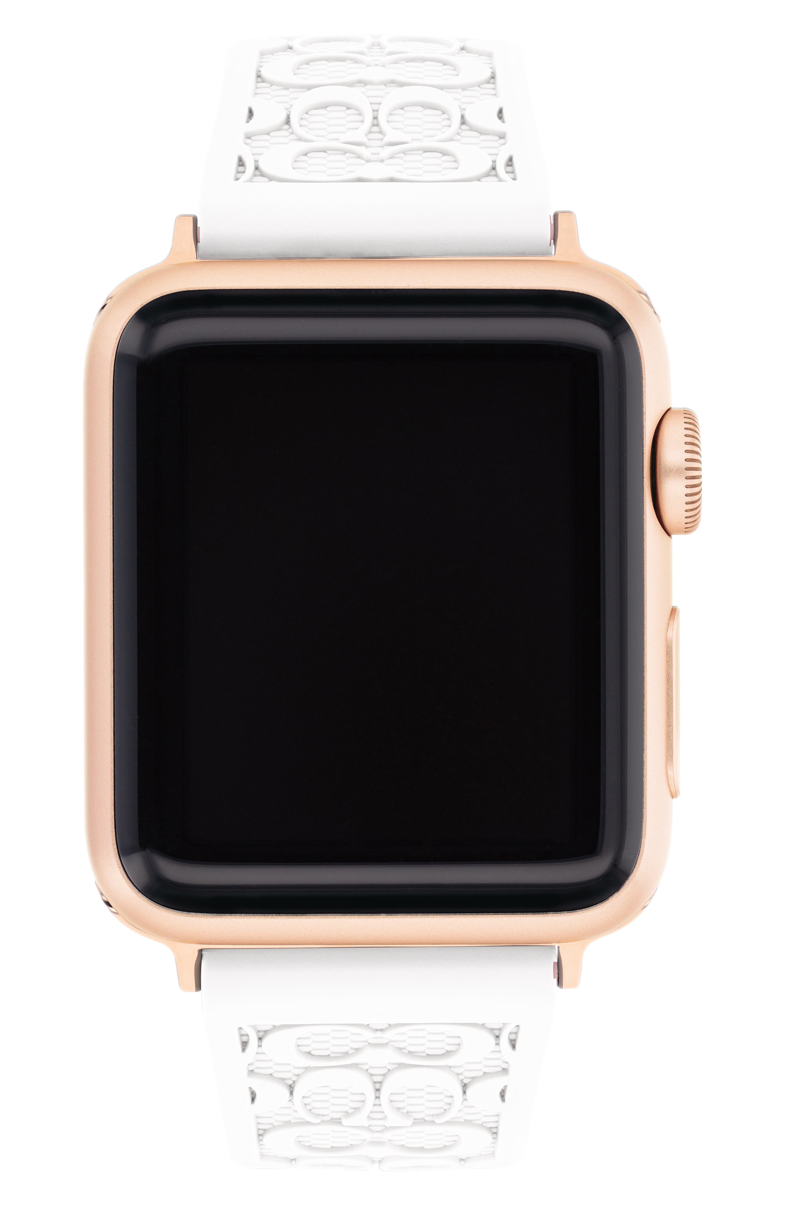 COACH Signature C Rubber Apple Watch® Band