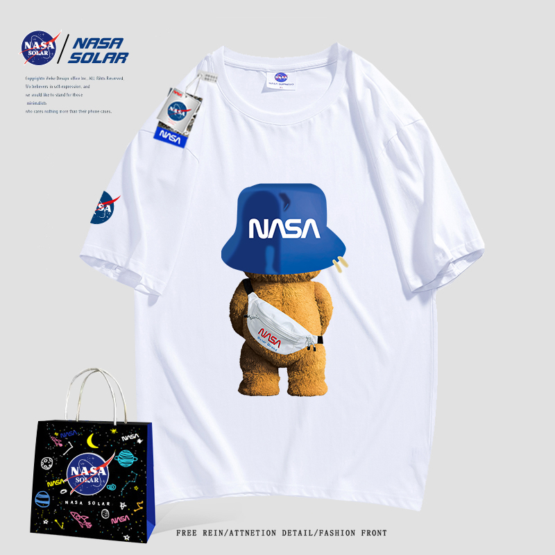 【NASA】联名款宽松情侣短袖
