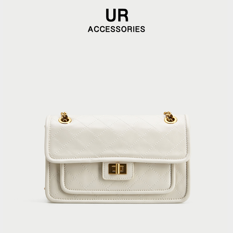【UR旗舰店】春夏新款菱格包