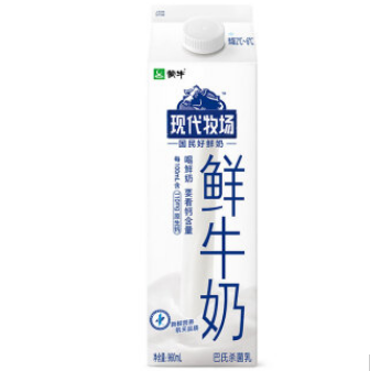 189.2元！蒙牛 现代牧场鲜牛奶960ml*28盒