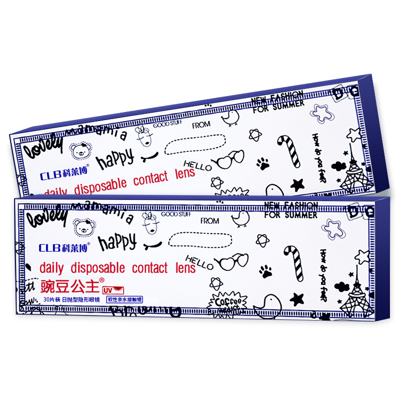 科莱博隐形近视眼镜日抛30片