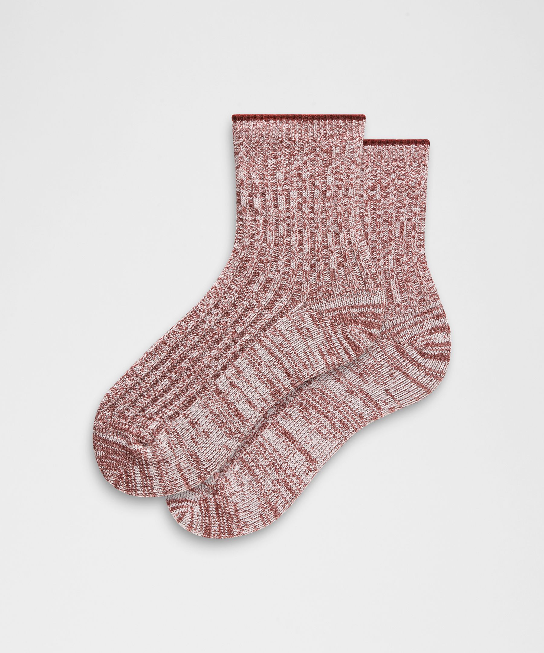 Lululemon Unisex Quarter-Length Ragg Socks
