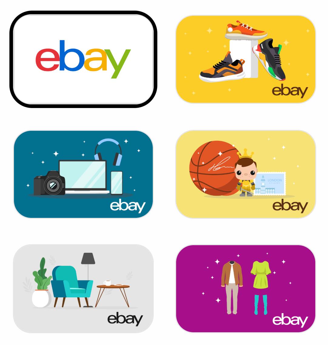 eBay 礼卡9折优惠 最高可减$20