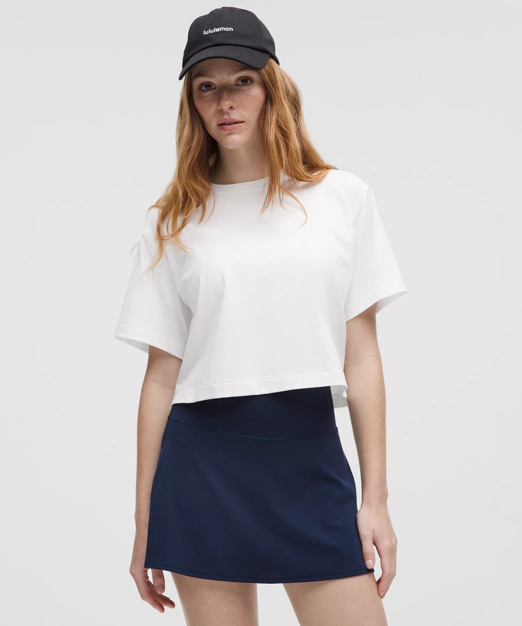 Lululemon All Yours Organic Cotton女士T恤 White XS