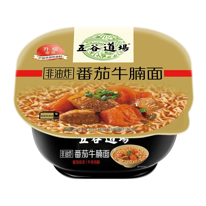 五谷道场方便面碗装多口味