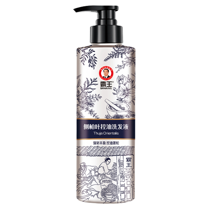 霸王侧柏叶丰盈洗发水500ml