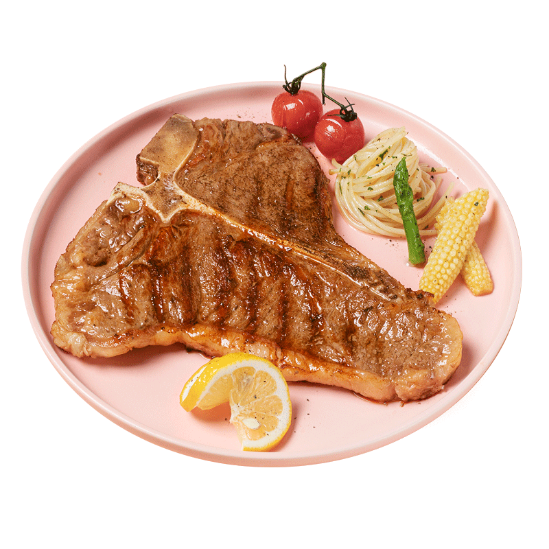 【小牛凯西】菲力牛排10片650g+赠烤肠10根