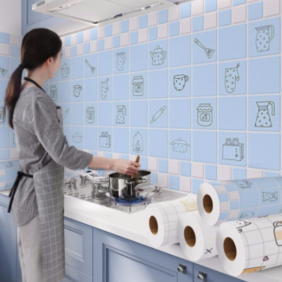 7.9元包邮！千棵树 厨房贴纸  3米长*60厘米宽