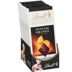 Lindt瑞士莲 橙子味Excellence排装黑巧克力 100g*12个装