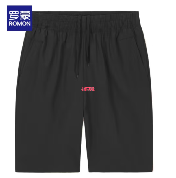 39元包邮！罗蒙  夏季新款休闲运动男士休闲短裤