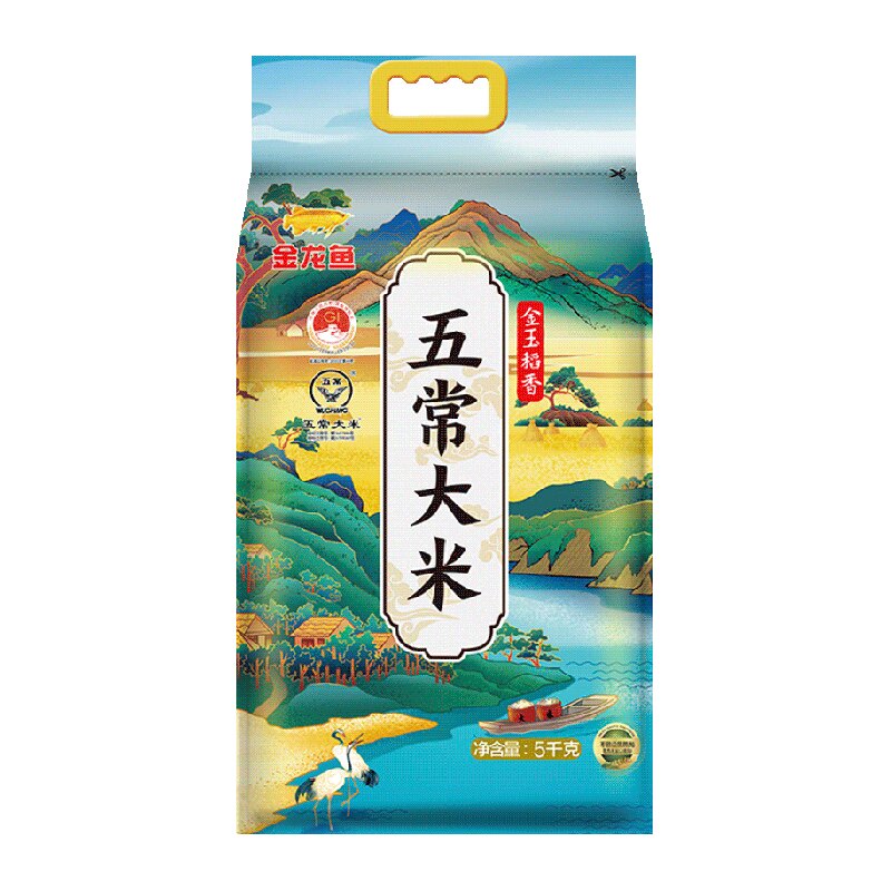 金龙鱼五常大米5kg