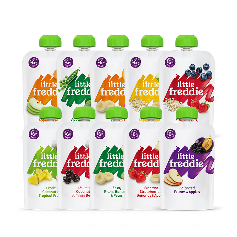 小皮多口味缤纷水果泥100g*10袋