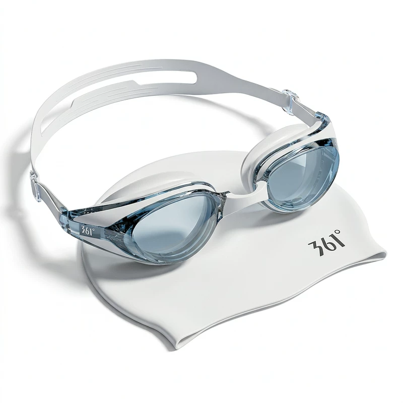 361泳镜女男款游泳眼镜泳帽套装