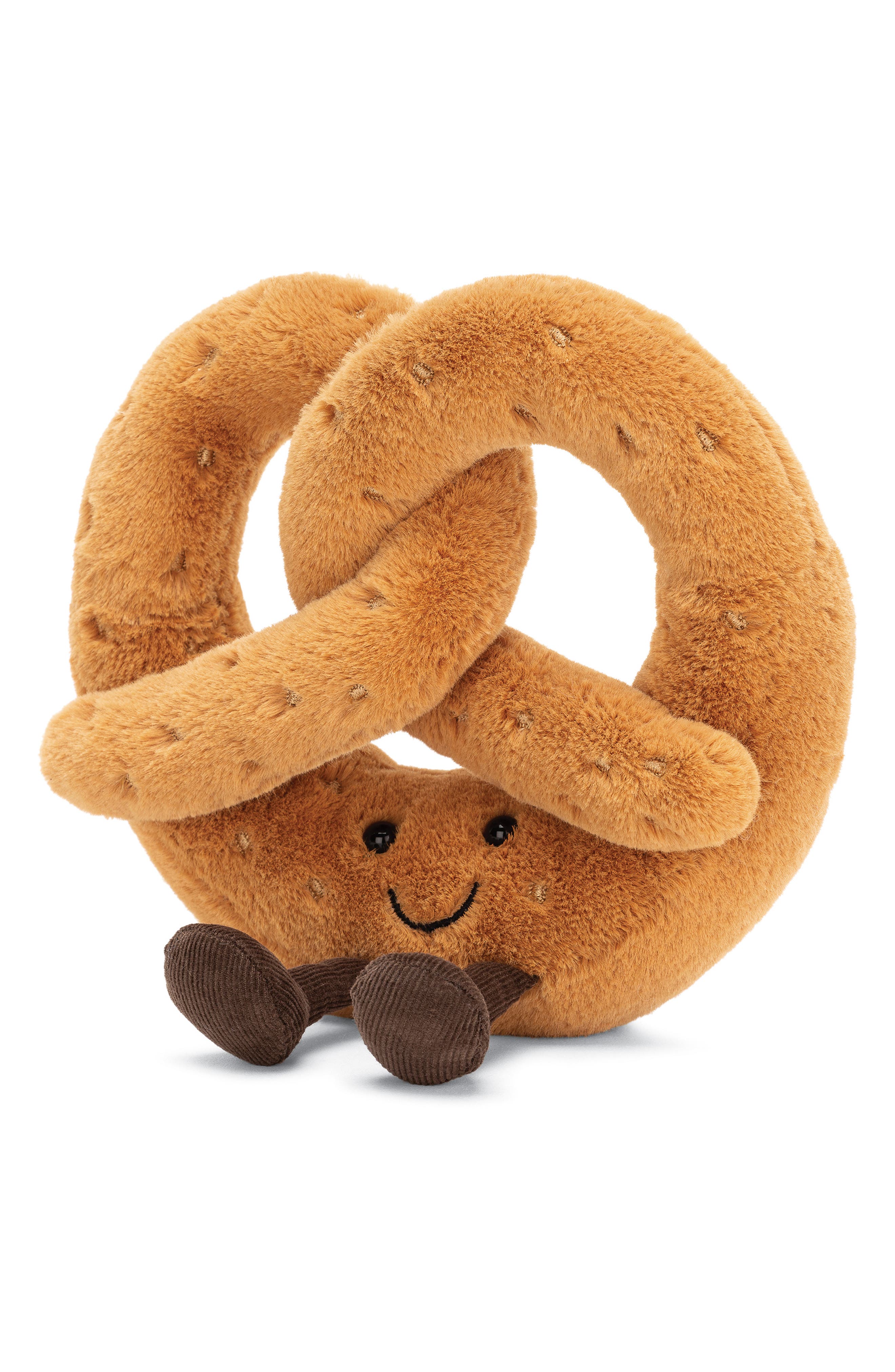 Jellycat Amusable Pretzel碱水面包 Tan