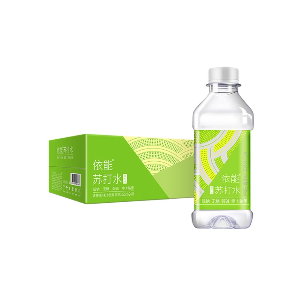依能青柠味苏打水350ml*24瓶